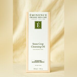 Eminence Organic Skincare Stone Crop Cleansing Oil Multi Unscented 5 Fl Oz New